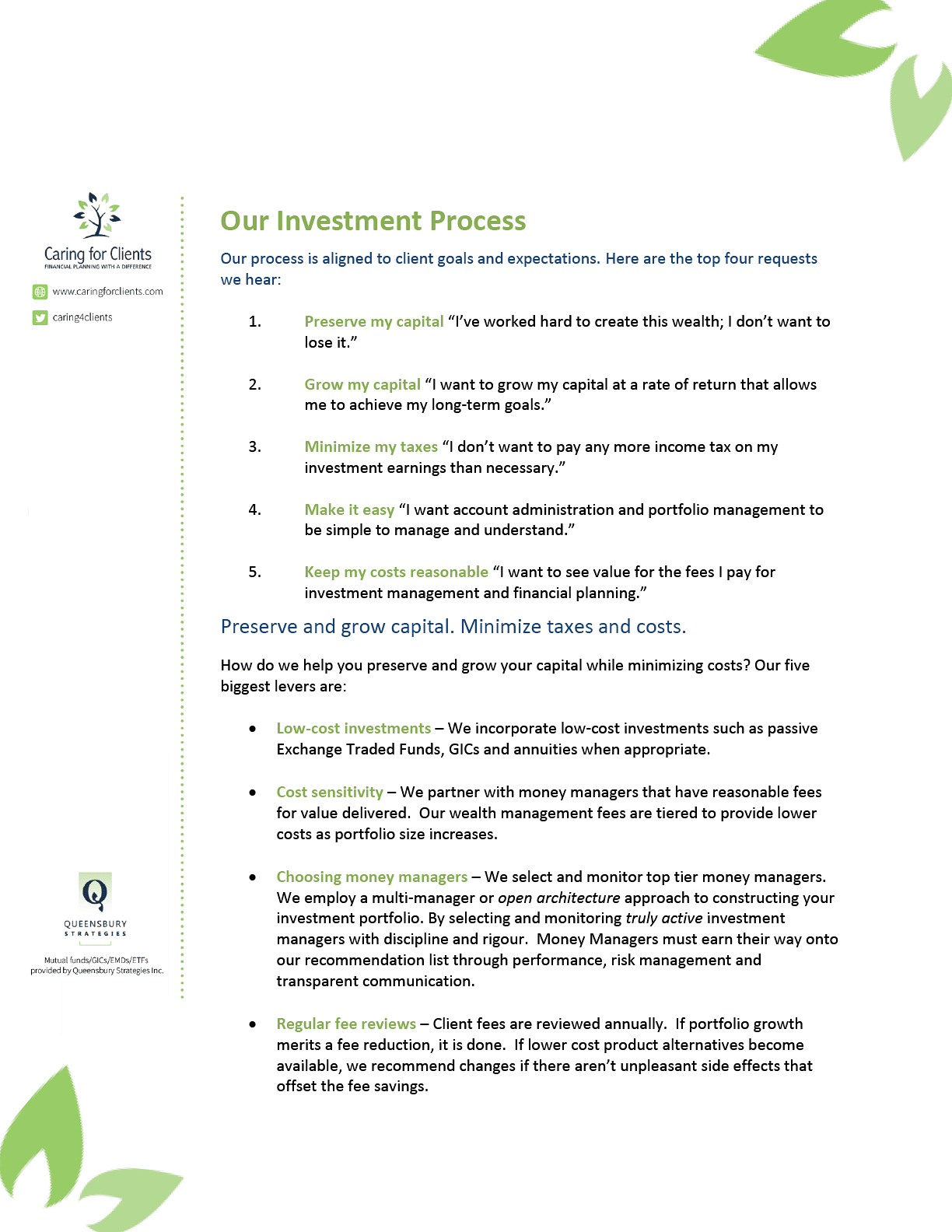 Our Investment Process